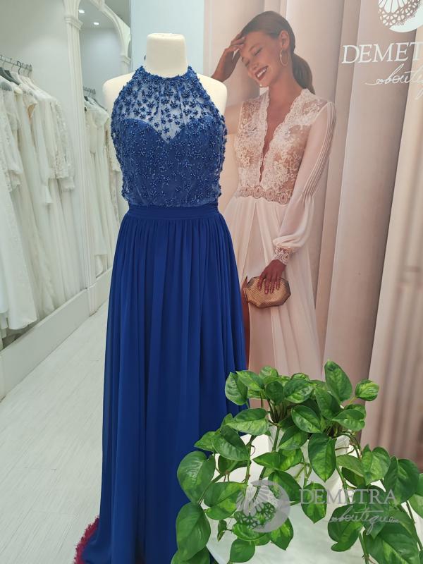 Rochie de seara -Model unicat cristale